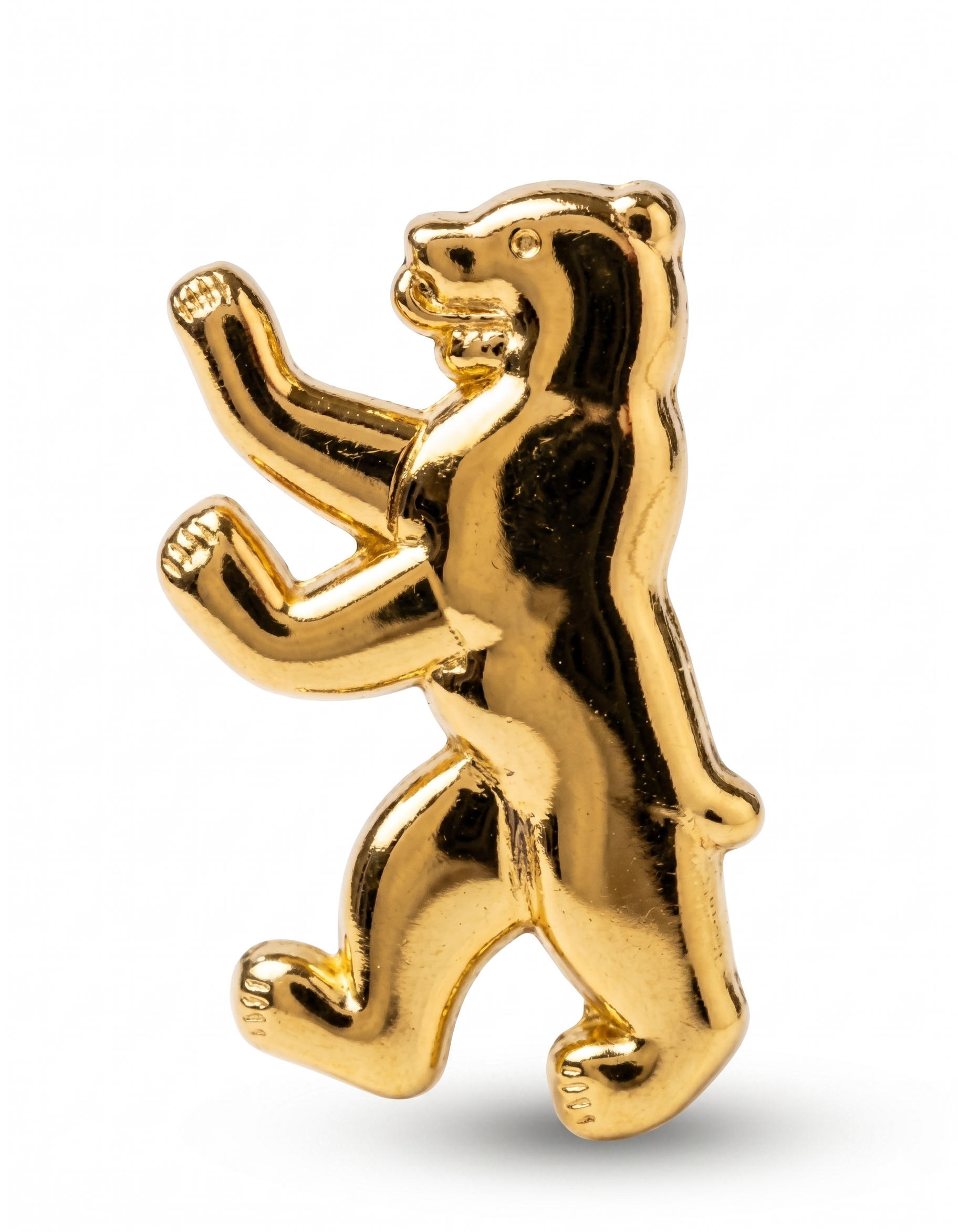 Anstecker Bär gold