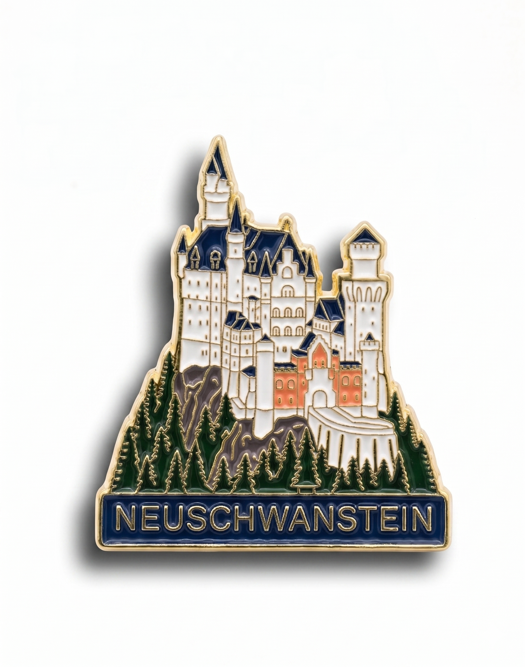 Anstecker Schloss Neuschwanstein