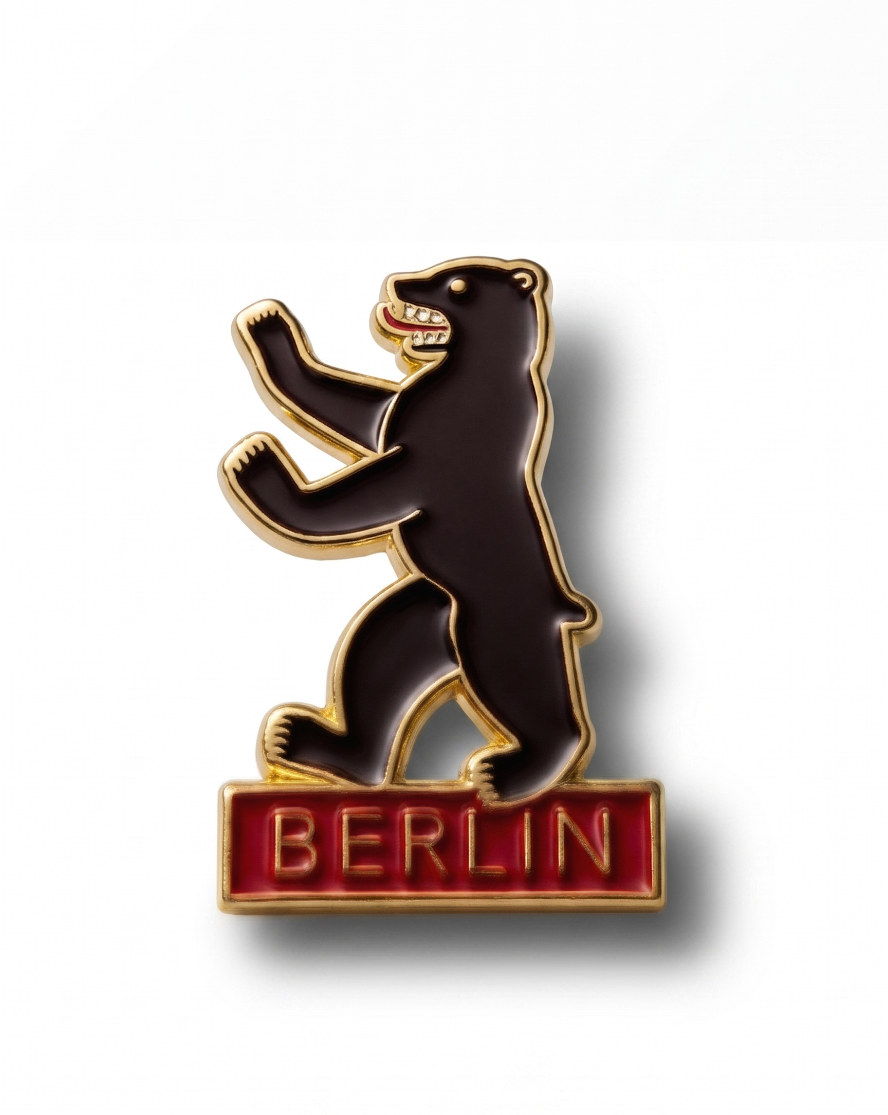 Anstecker Berliner Bär braun
