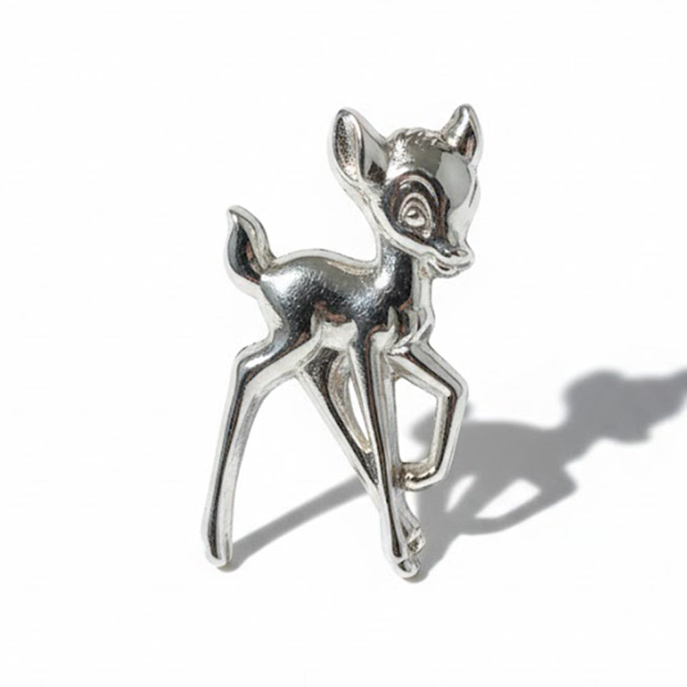 Anstecker Bambi Silber