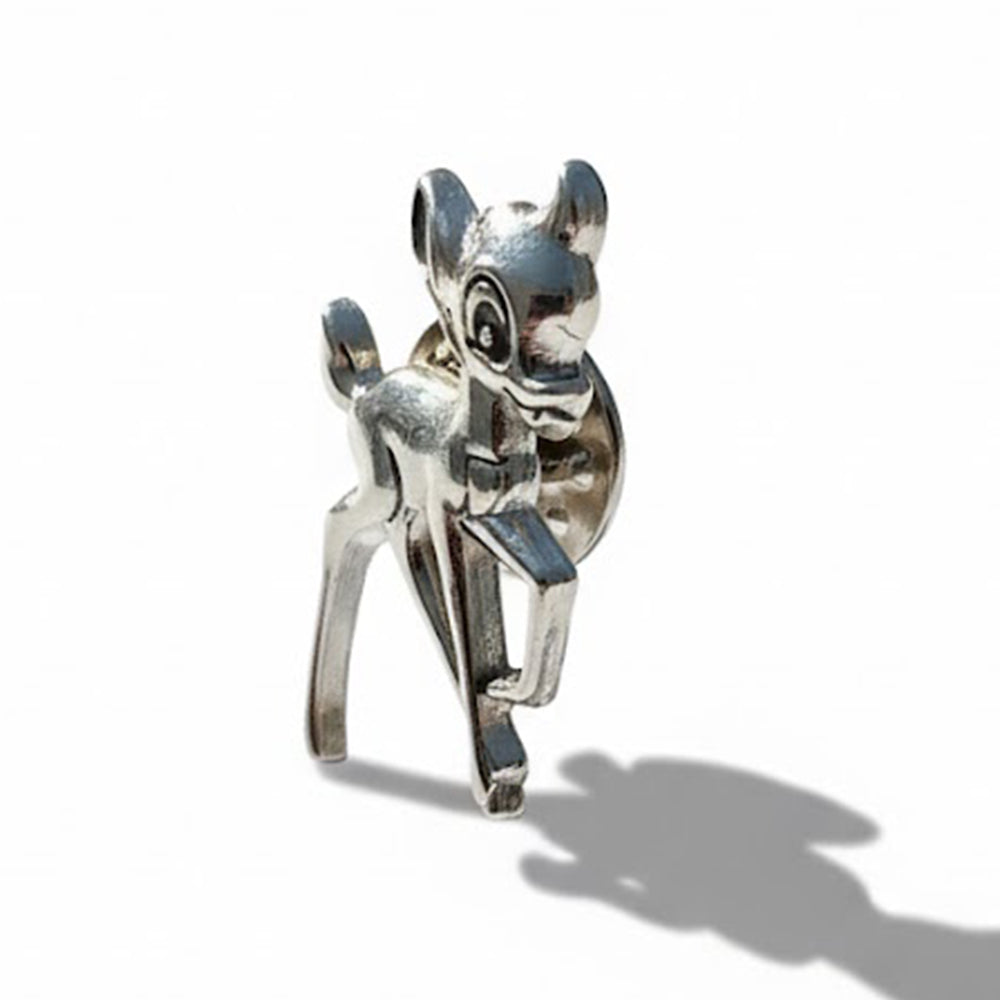 Anstecker Bambi Silber