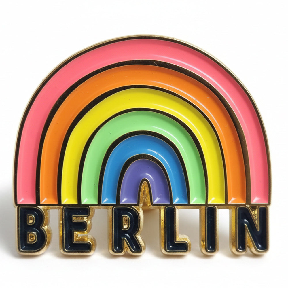 Anstecker Berlin Regenbogen