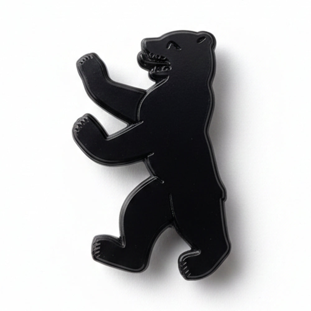Anstecker Berliner Bär schwarz