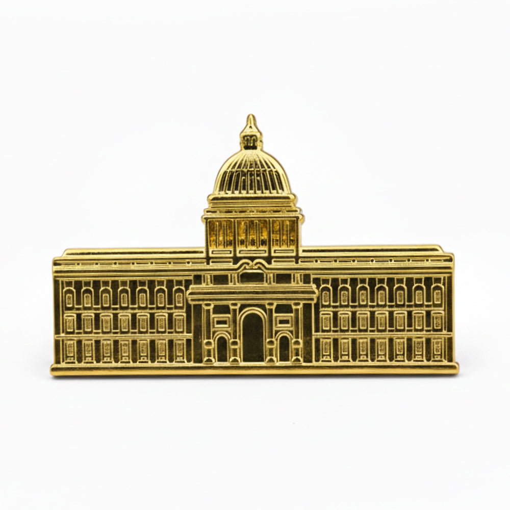 Anstecker Berliner Schloss gold