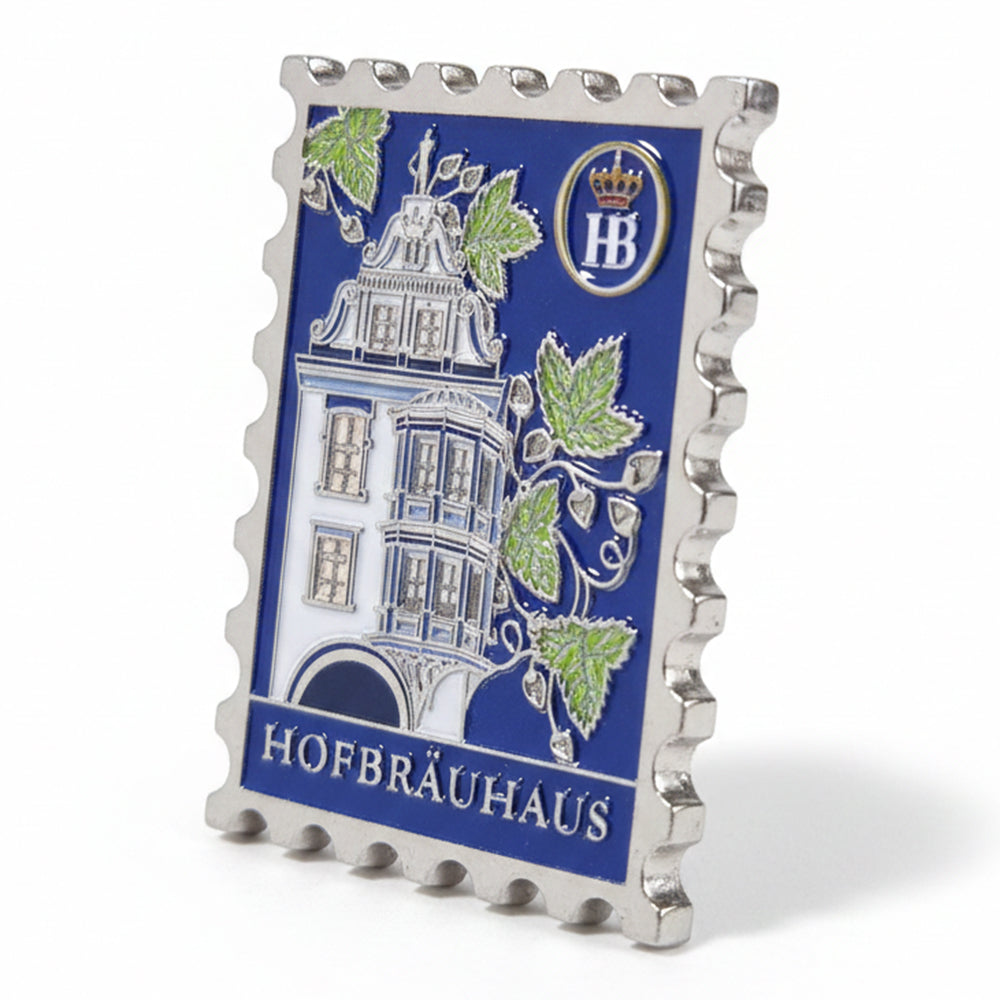 Anstecker "Briefmarke" - Hofbräu