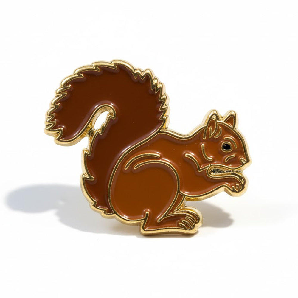 Anstecker Eichhörnchen braun