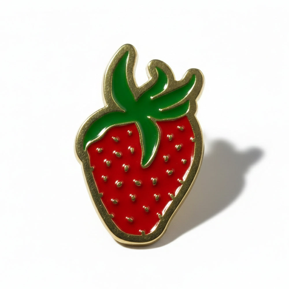 Anstecker Erdbeere