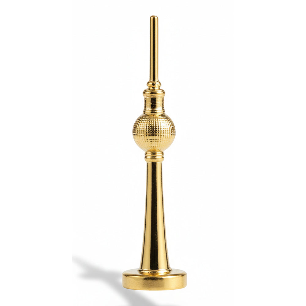 Anstecker Fernsehturm gold