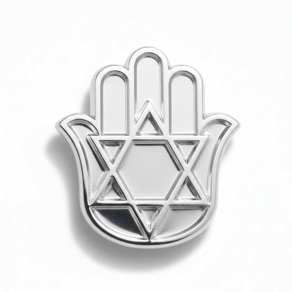 Anstecker Hamsa silber