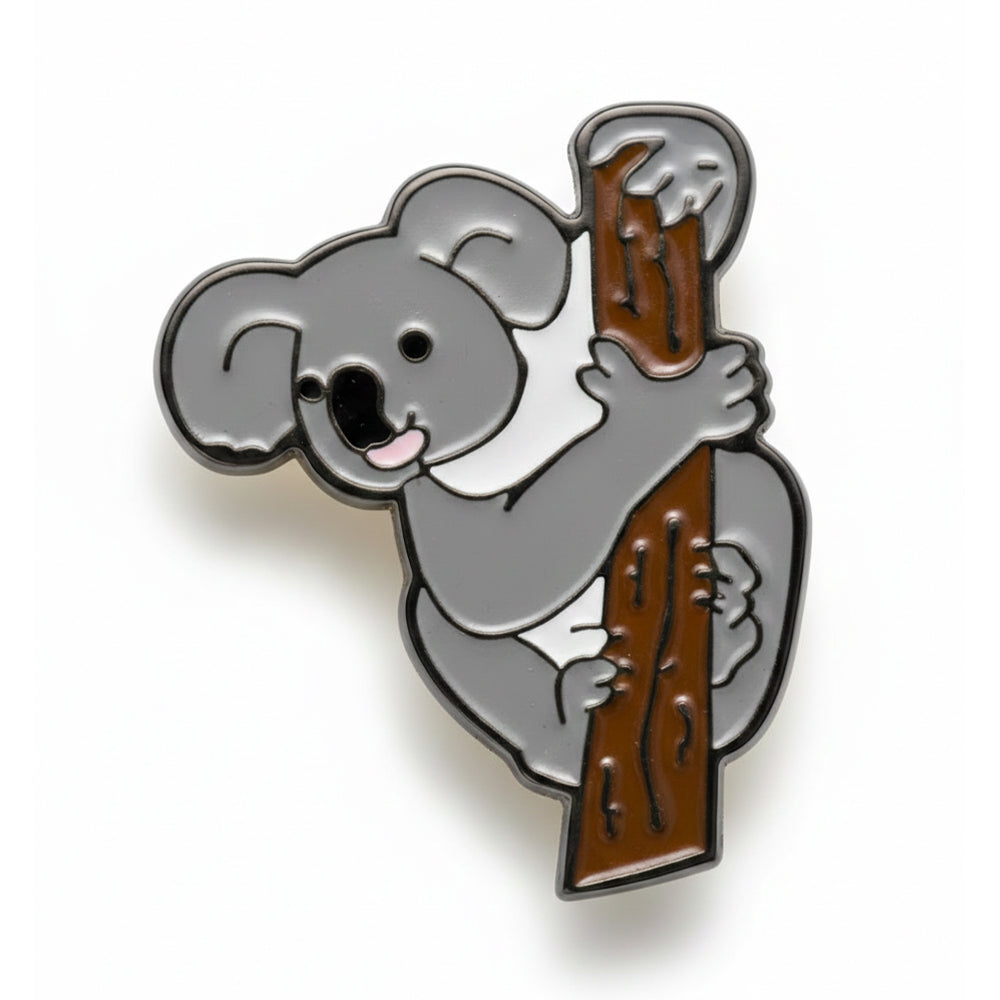 Anstecker Koala grau