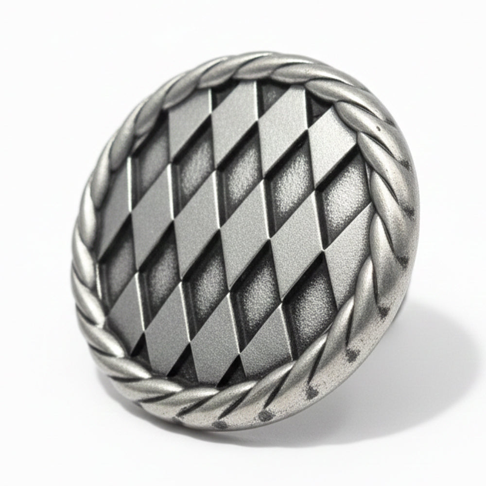 Anstecker Münze Bayerische Rauten silber