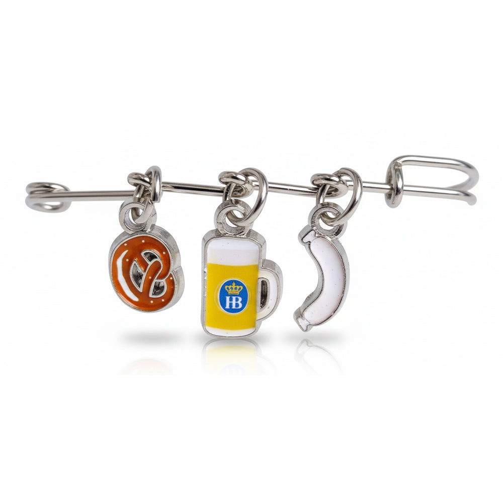 Anstecker Nadel mit Charmes - Hofbräu
