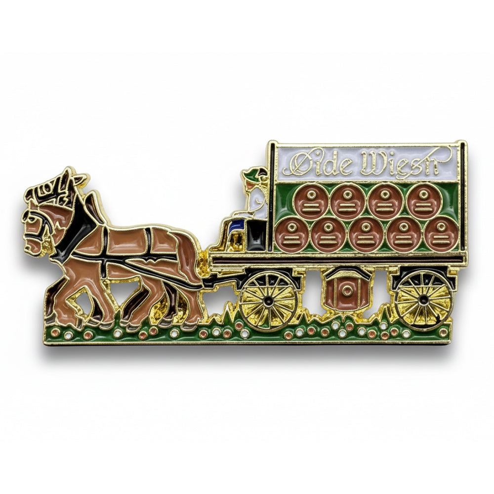 Anstecker Oide Wiesn™ Pin Bierwagen
