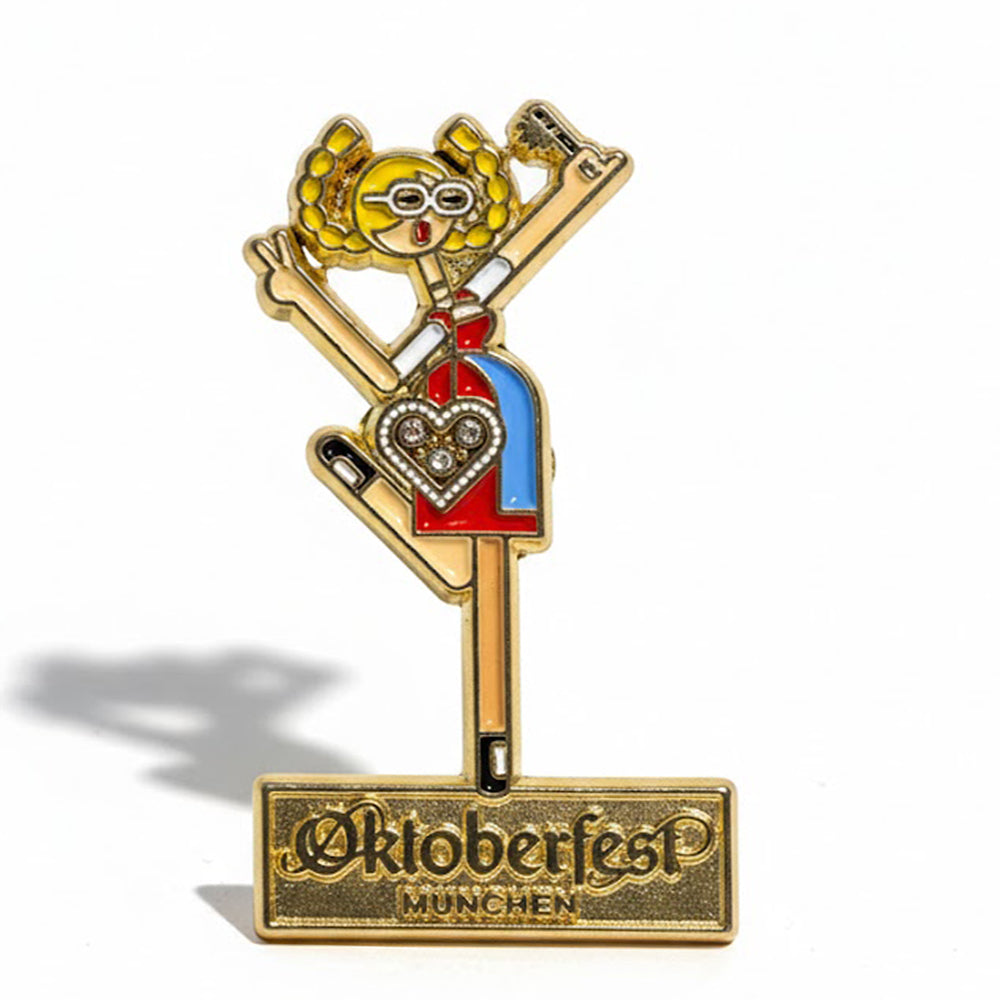 Anstecker Oktoberfest™ Pin Happy Bayern Sissi