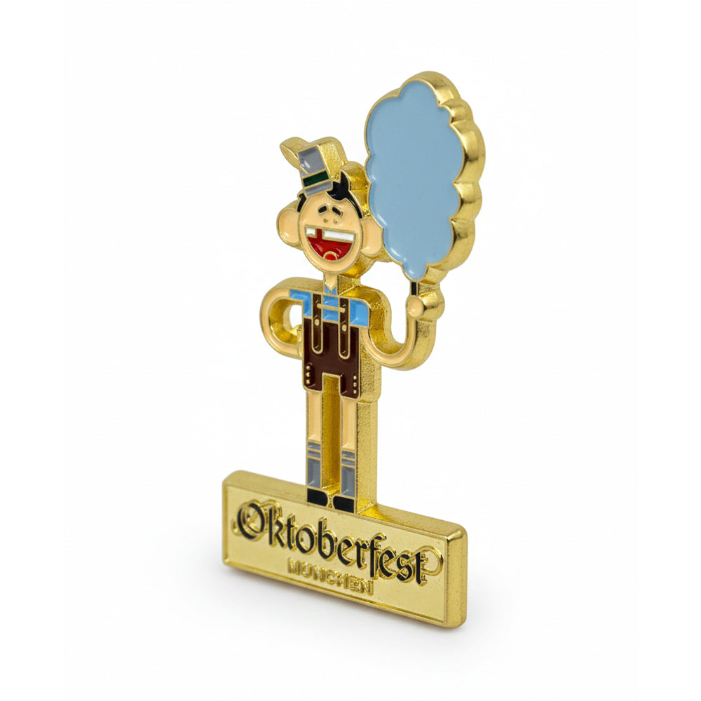 Anstecker Oktoberfest™ Pin Happy Bayern Wiggerl