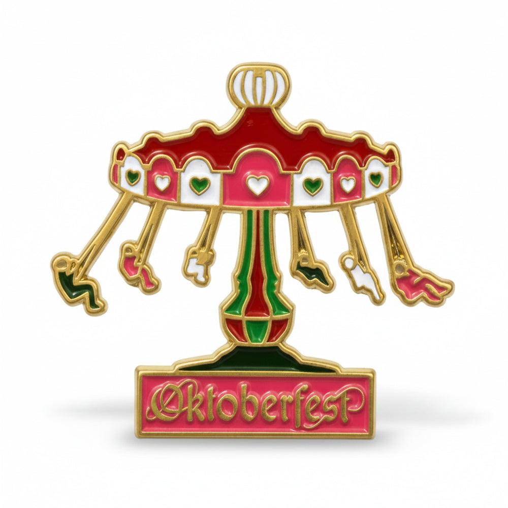 Anstecker Oktoberfest™ Pin Kettenkarussell