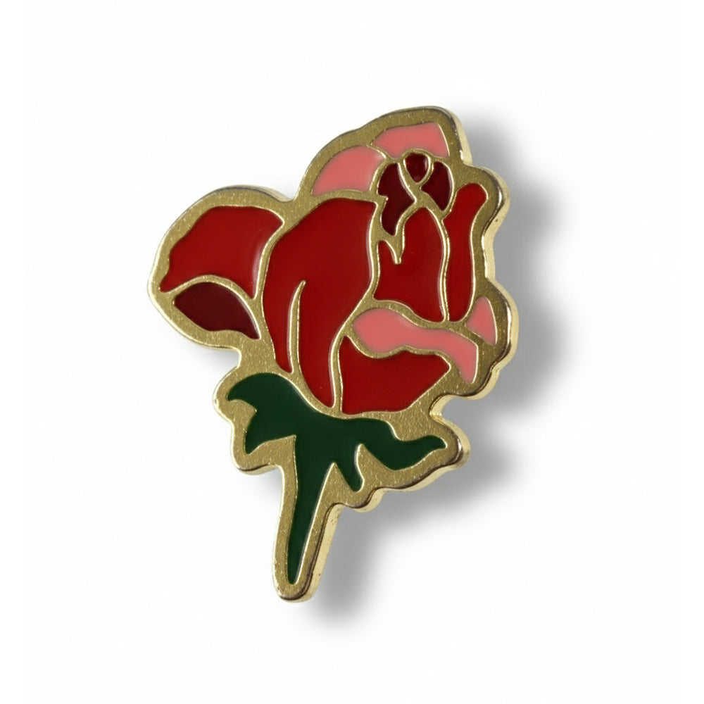 Anstecker Rose klein