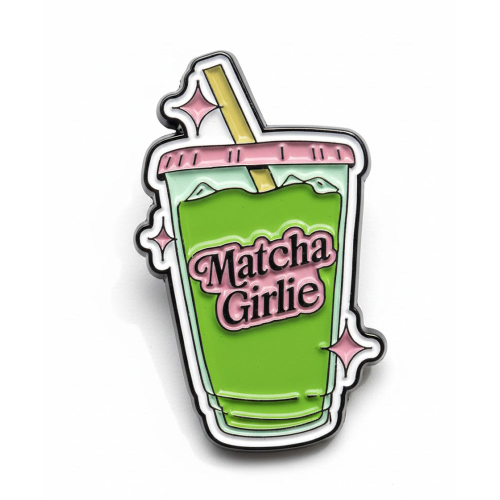 Anstecker Spruch "Matcha Girlie"