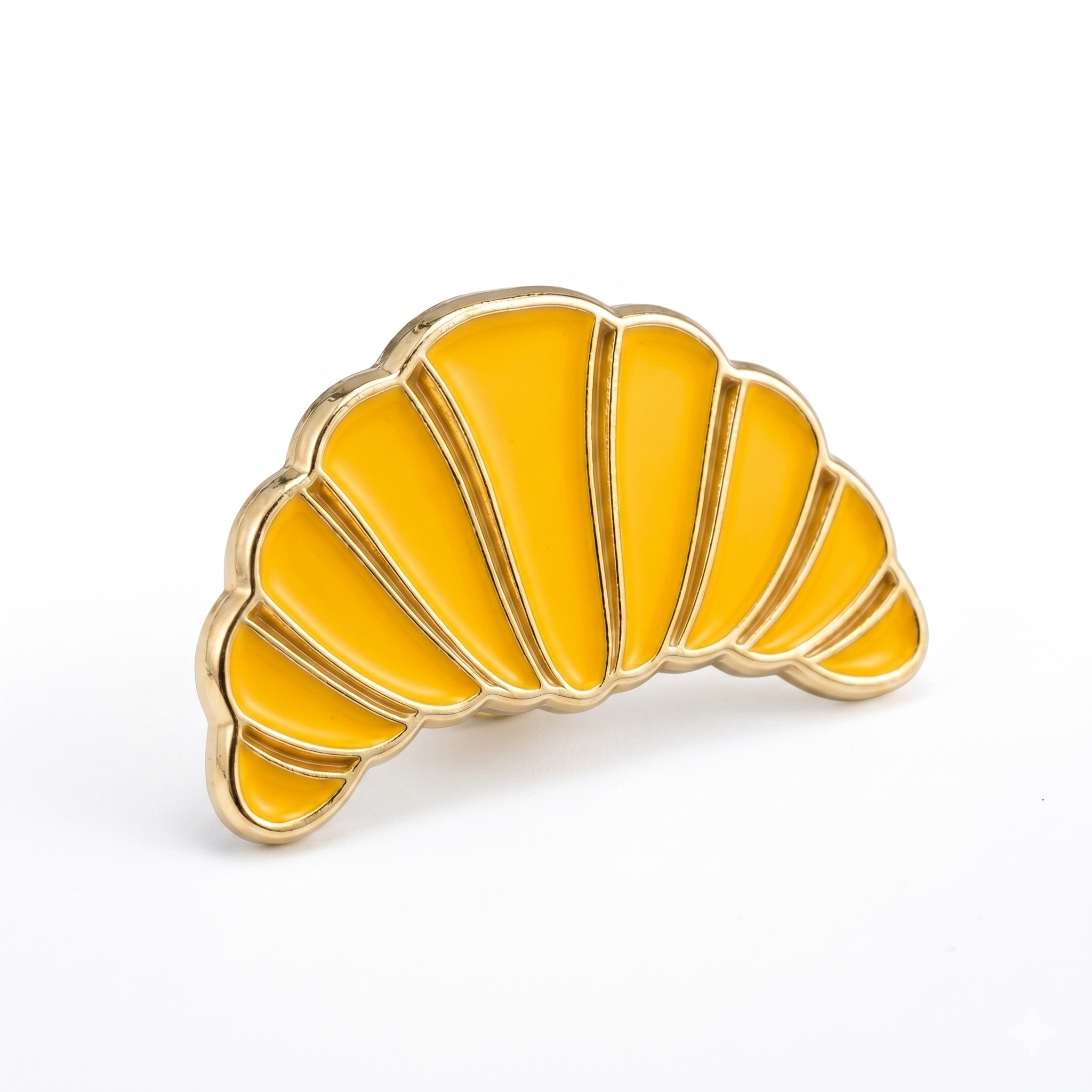 Anstecker Croissant beige