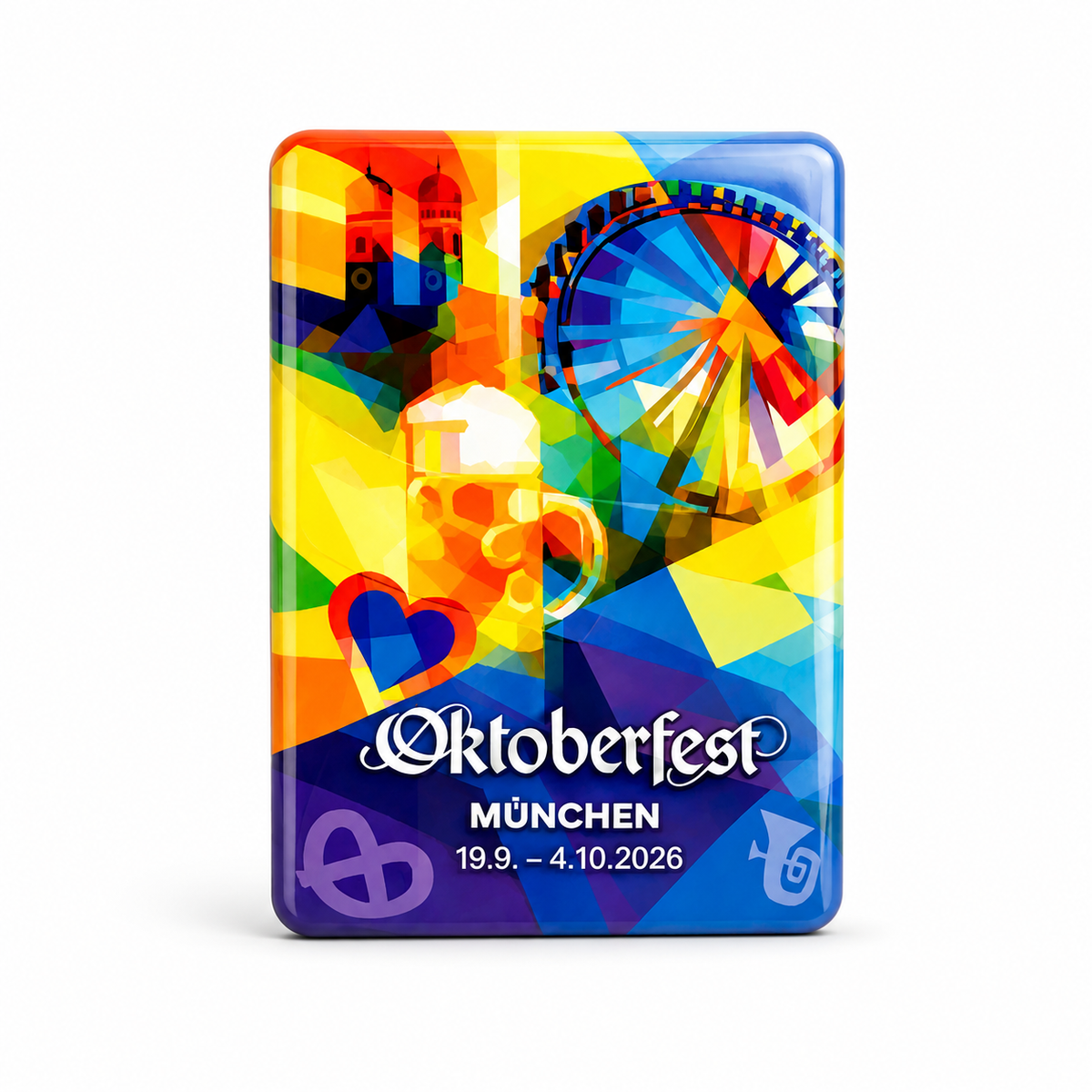 Anstecker Oktoberfest™ Pin Klassik Jahresmotiv 2026