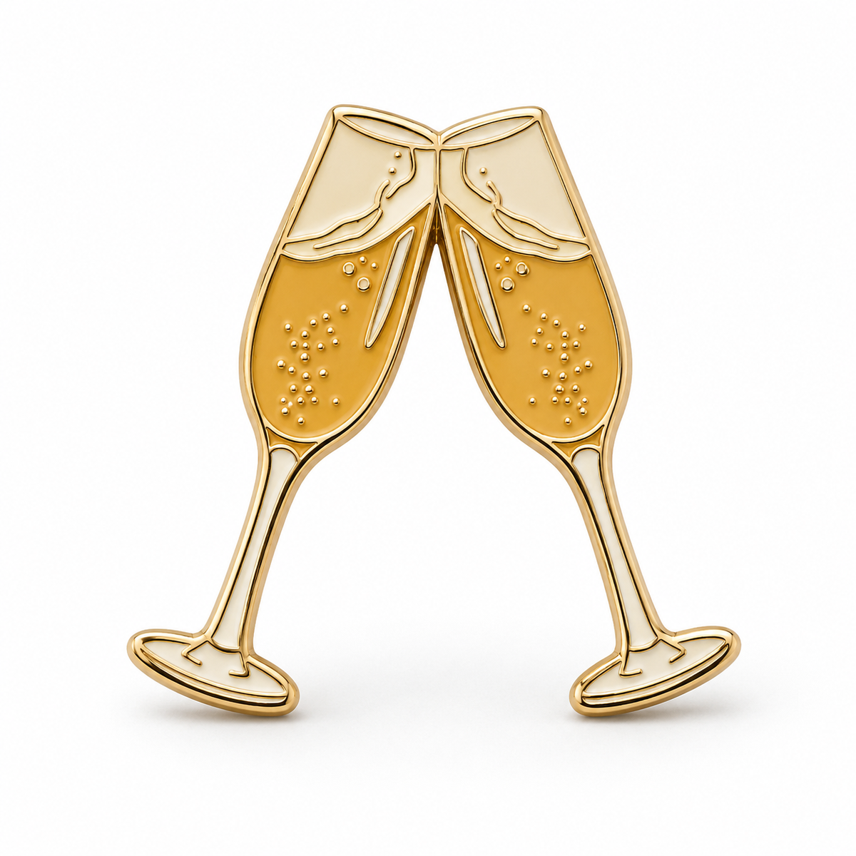 Anstecker Prosecco Gläser