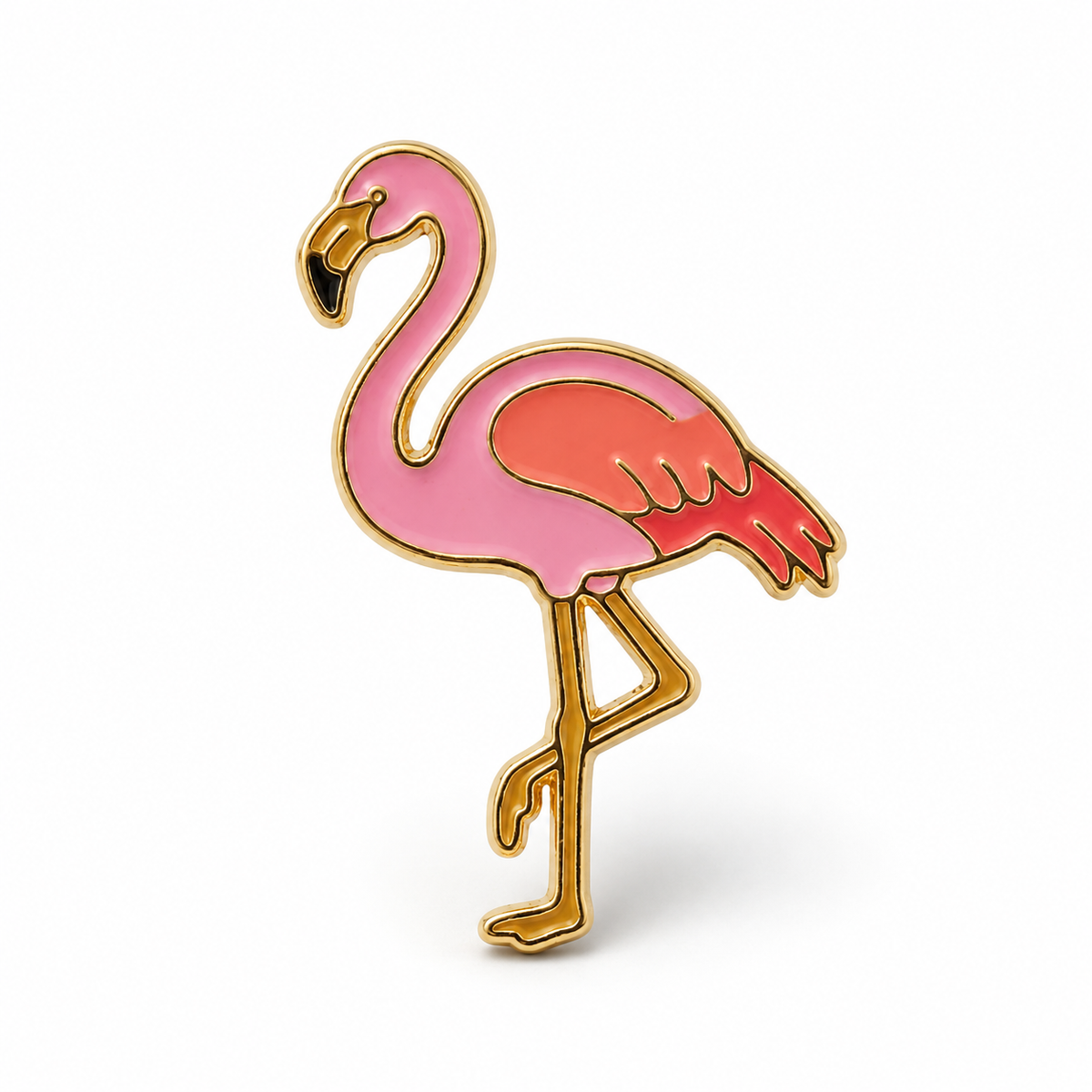Anstecker Flamingo