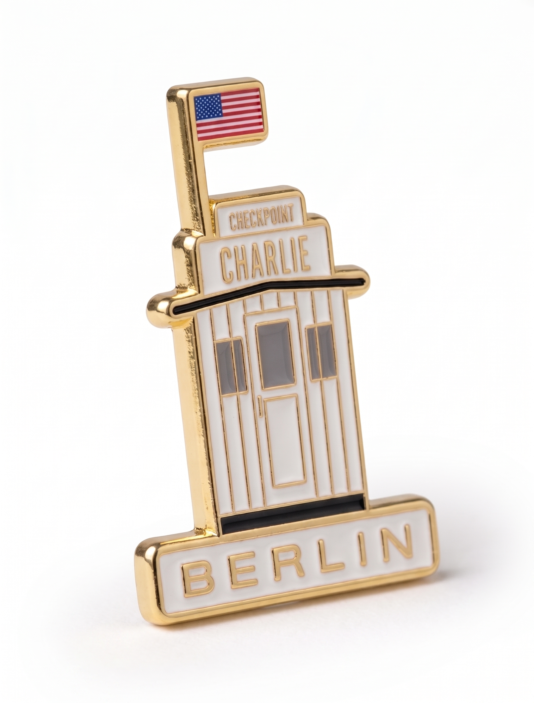 Anstecker Checkpoint Charlie Berlin