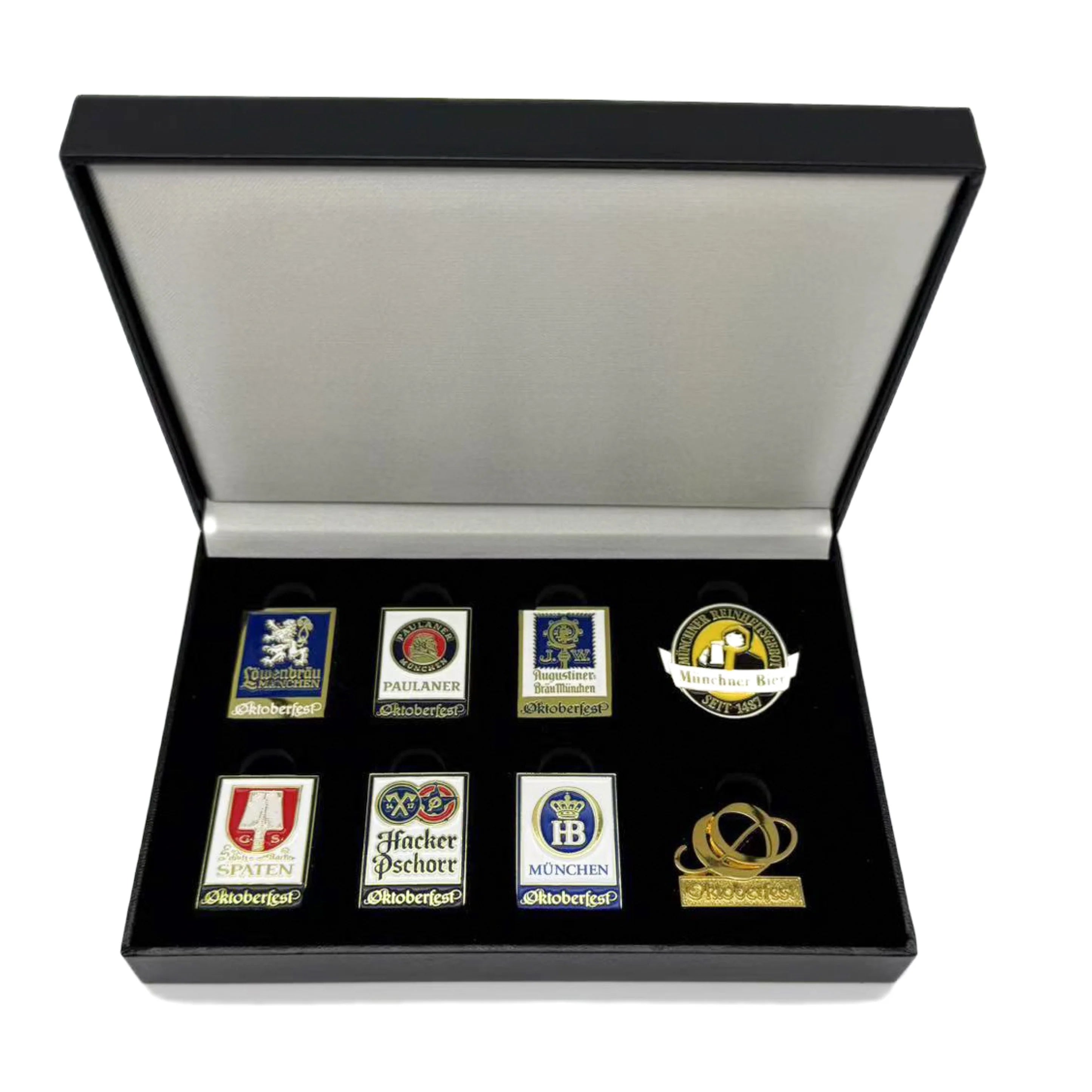 Oktoberfest™ Pin Geschenkbox Münchner Brauereien