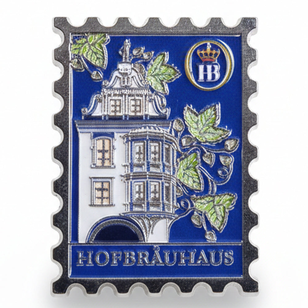 Anstecker "Briefmarke" - Hofbräu