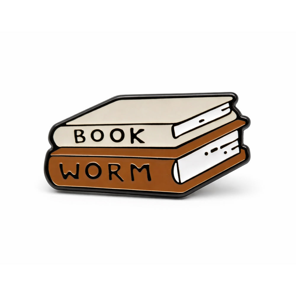 Anstecker Bücher "Bookworm"