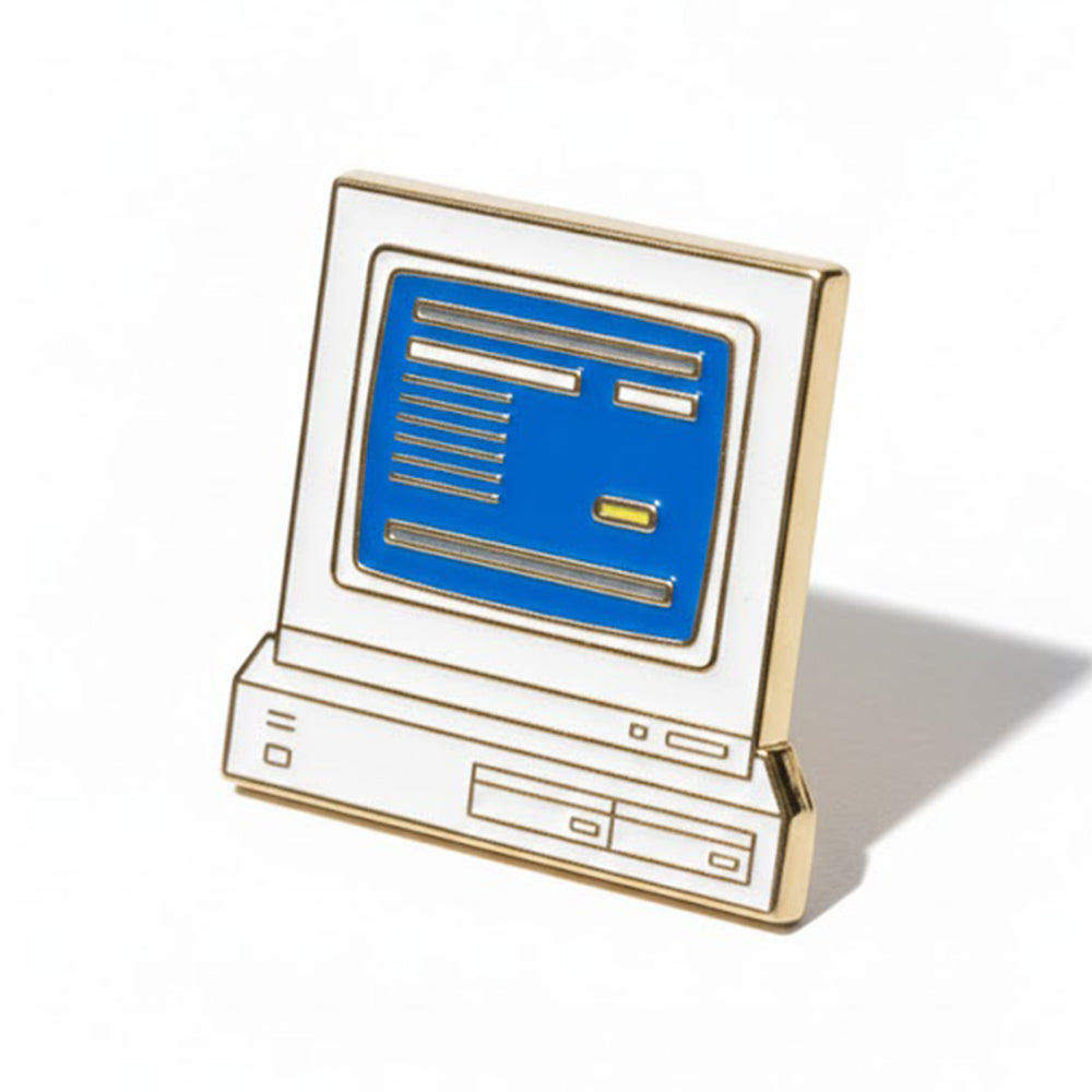 Anstecker Computer retro