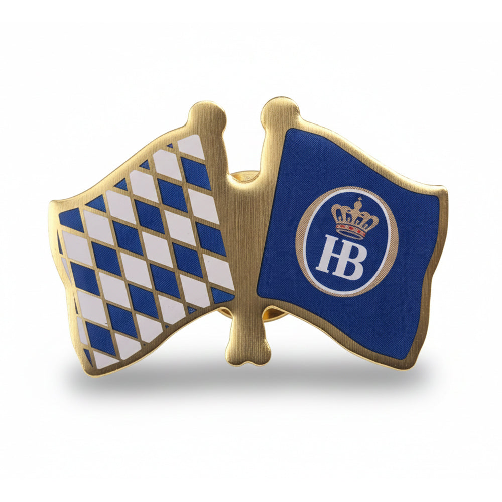 Anstecker Flagge HB - Hofbräu