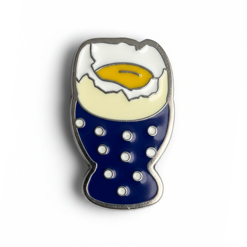 Anstecker Frühstücks-Ei