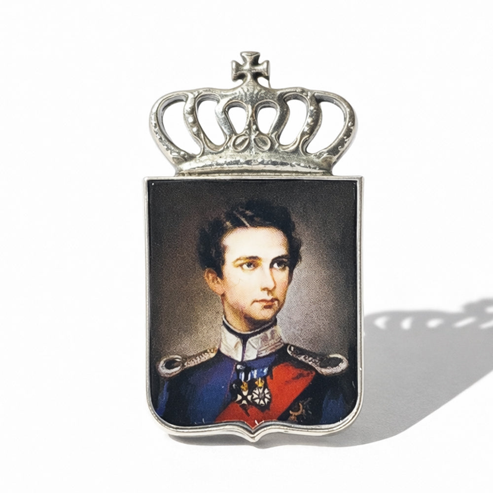 Anstecker König Ludwig Jung