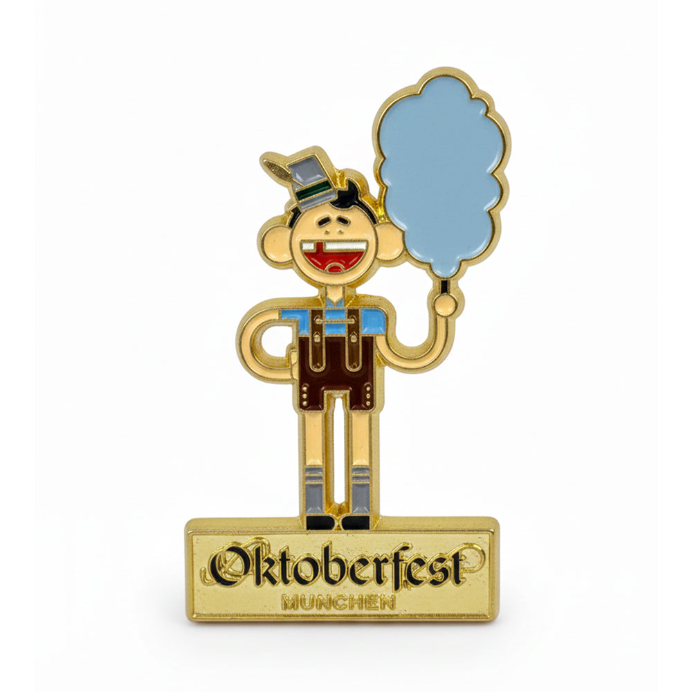 Anstecker Oktoberfest™ Pin Happy Bayern Wiggerl