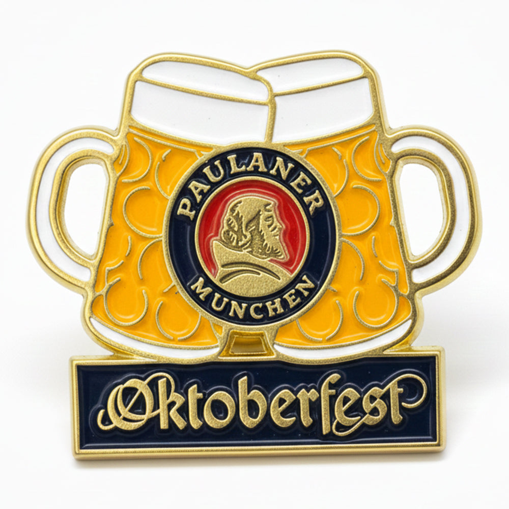 Anstecker Oktoberfest™ Pin Paulaner Doppelbierkrug