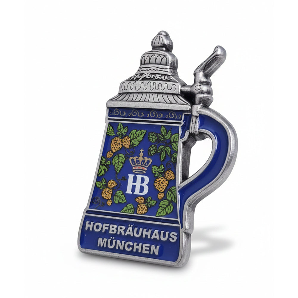 Anstecker Reliefkrug - Hofbräu